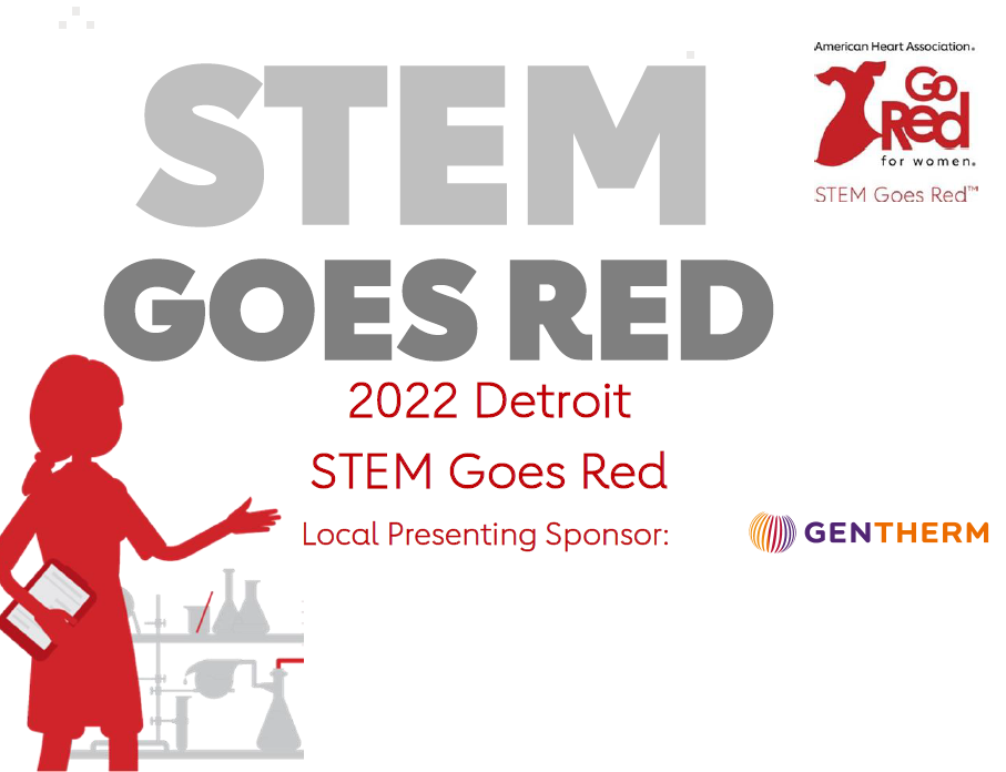 STEM Goes Red 2022 Detroit STEM Goes Red Local Presenting Sponsor GenTherm
